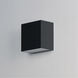 Blok LED 6.25 inch Black Outdoor Wall Sconce