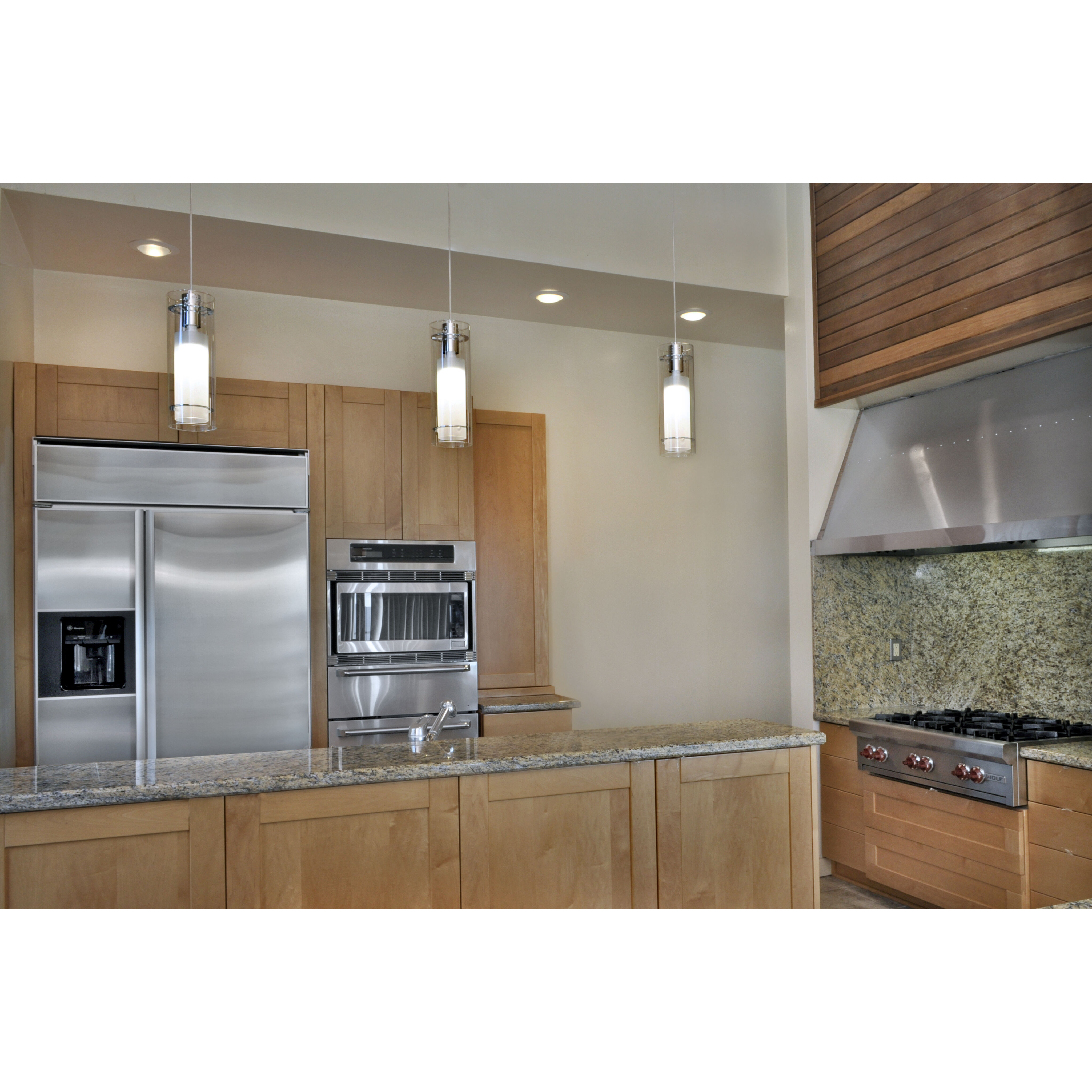 Frost 1 Light 5.5 inch Polished Chrome Single Pendant Ceiling Light