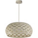Cambria LED 17.5 inch Oyster Single Pendant Ceiling Light