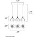 Tilt LED 8.5 inch Polished Chrome Single Pendant Ceiling Light