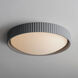 Souffle LED 18 inch Gray Flush Mount Ceiling Light