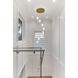 Swank LED 19 inch Natural Aged Brass Multi-Light Pendant Ceiling Light