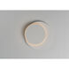 Revolver LED 10 inch Matte White Bath Vanity Light Wall Light