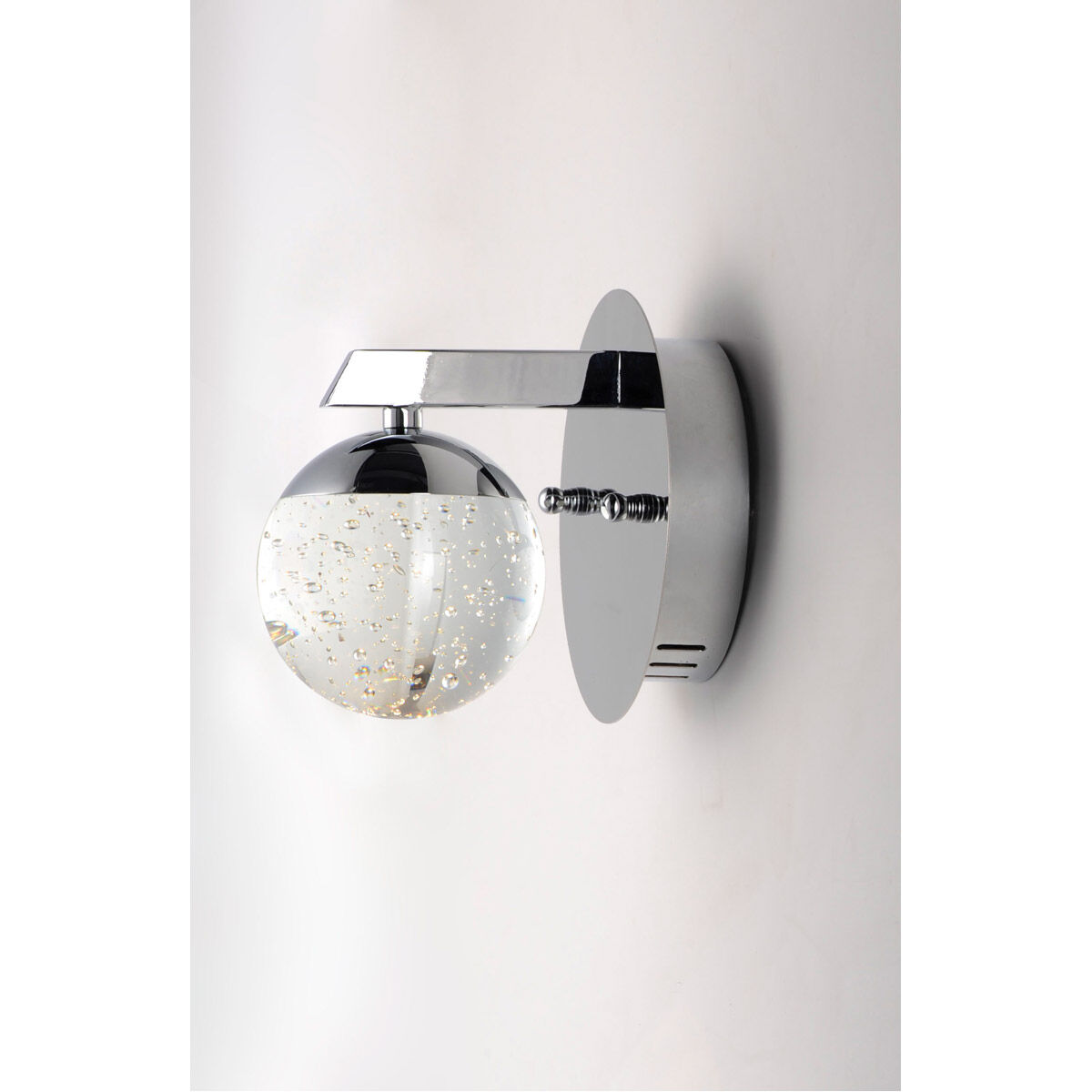 Polished chrome wall lights sale