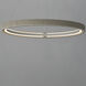 Kaia LED 36 inch Gray Ring Pendant Ceiling Light