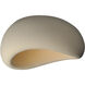 Moeraki LED 12.5 inch Oyster Flush Mount Ceiling Light