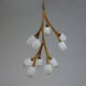 Blossom LED 19.25 inch Natural Aged Brass Multi-Light Pendant Ceiling Light