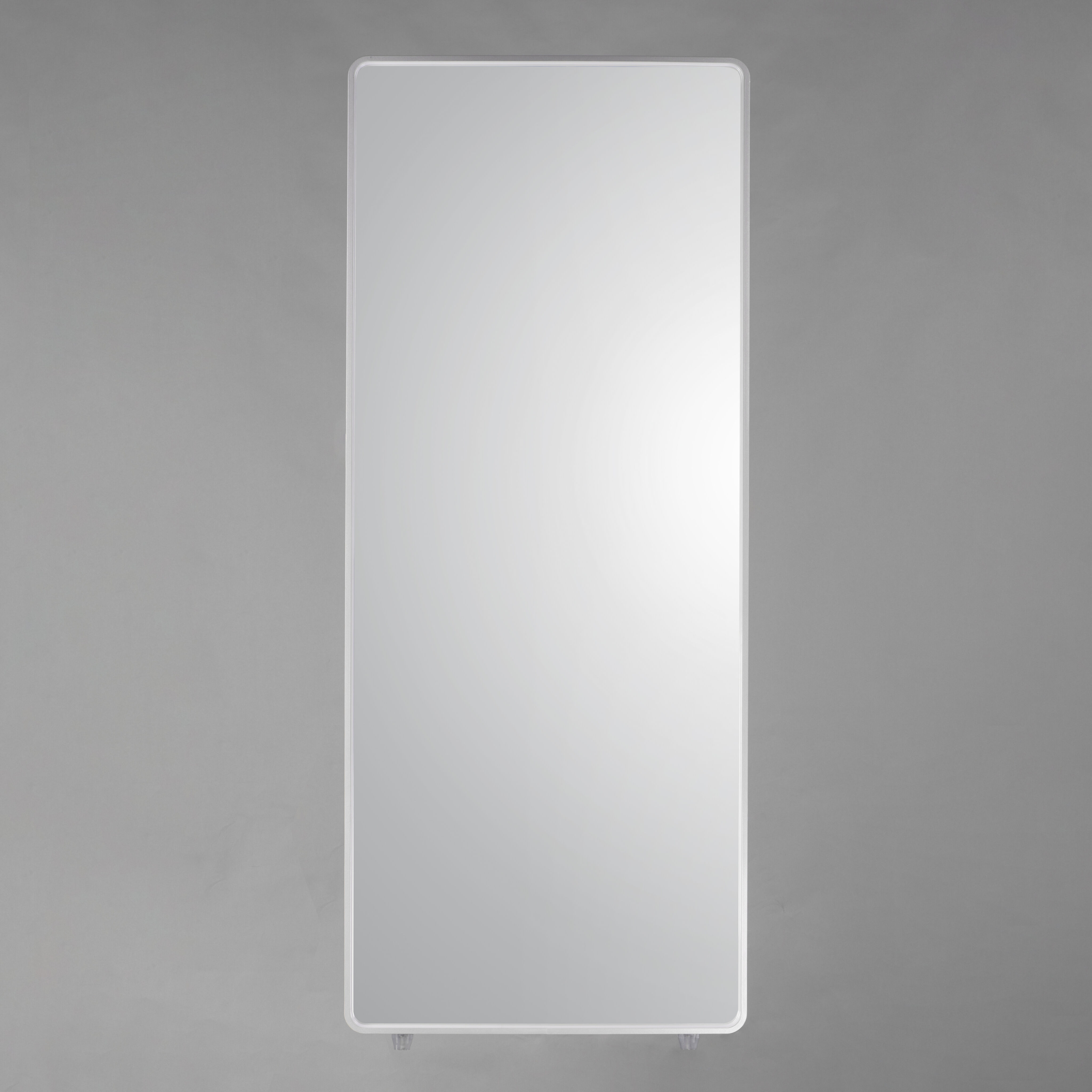 Mirror 67 X 27.5 inch Brushed Aluminum LED Wall Mirror
