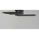 Traverse LED LED 48 inch Black Flush Mount Ceiling Light