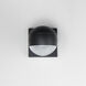 Modular LED 5 inch Black Outdoor Wall Mount