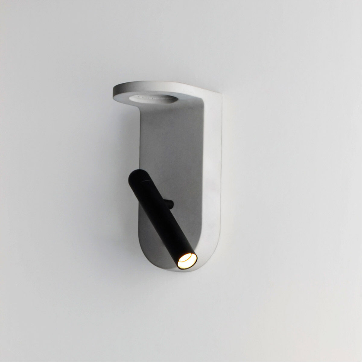 Beacon Wall Sconce Wall Light in Gray and White