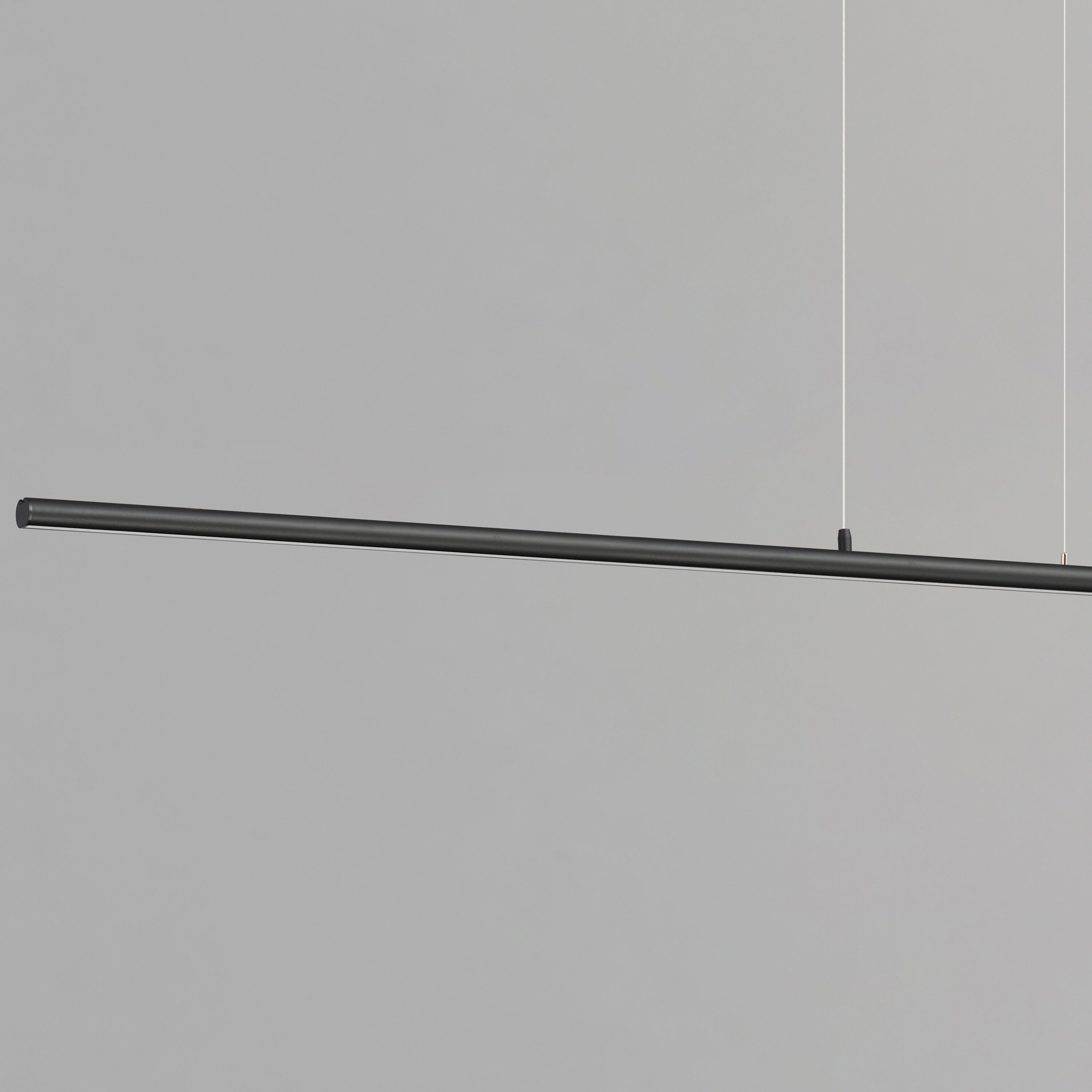 Continuum LED 93.7 inch Black Linear Pendant Ceiling Light