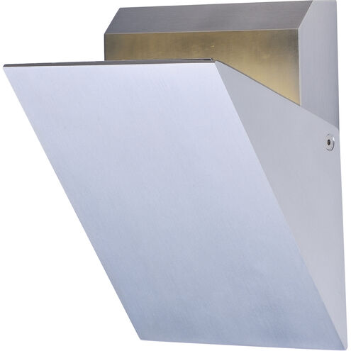 Alumilux Tilt LED 7 inch Satin Aluminum Outdoor Wall Sconce