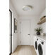 Souffle LED 18 inch Chaulk White Flush Mount Ceiling Light