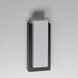 Tower LED 18 inch Black Outdoor Wall Mount