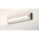 Reflect LED 24 inch Black and Polished Nickel Bath Vanity Light Wall Light