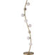 Rover 64.25 inch 3 watt Metallic Gold Floor Lamp Portable Light