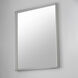 Bevel 36 X 30 inch Satin Nickel LED Wall Mirror