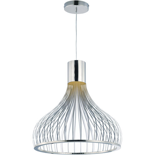 Turbo LED LED 24.25 inch Polished Chrome Single Pendant Ceiling Light