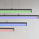 Crossbar LED 1.25 inch Black Single Pendant Ceiling Light