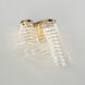 Tartan LED 15 inch Brushed Champagne Wall Sconce Wall Light