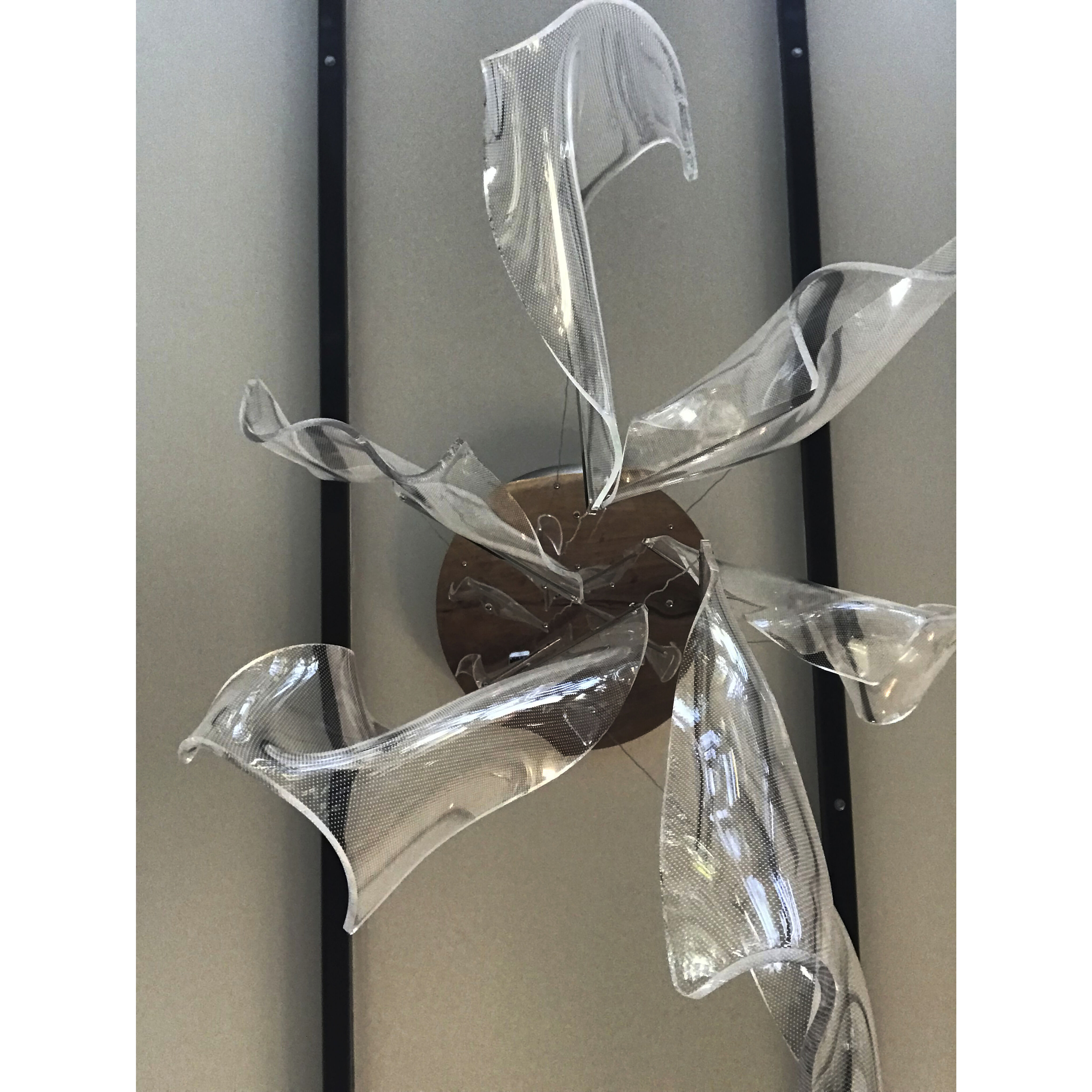 Rinkle LED 21.5 inch Polished Chrome Multi-Light Pendant Ceiling Light