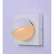Alumilux Majik LED 4.25 inch White ADA Wall Sconce Wall Light