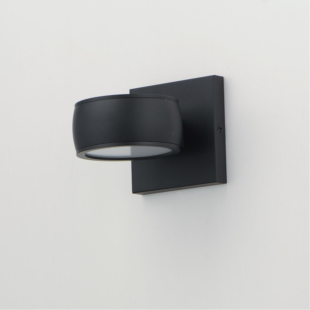Modular LED 5 inch Black Outdoor Wall Sconce