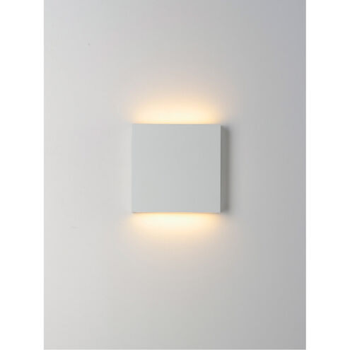 Brik LED 6.25 inch White Outdoor Wall Sconce