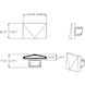 Fractal LED 3.25 inch Architectural Bronze Outdoor Wall Mount