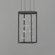 Entanglement LED 6 inch Black Single Pendant Ceiling Light