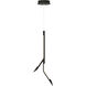 Scion LED 0.75 inch Black Single Pendant Ceiling Light