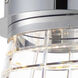 Tartan LED 10 inch Polished Chrome Flush Mount Ceiling Light
