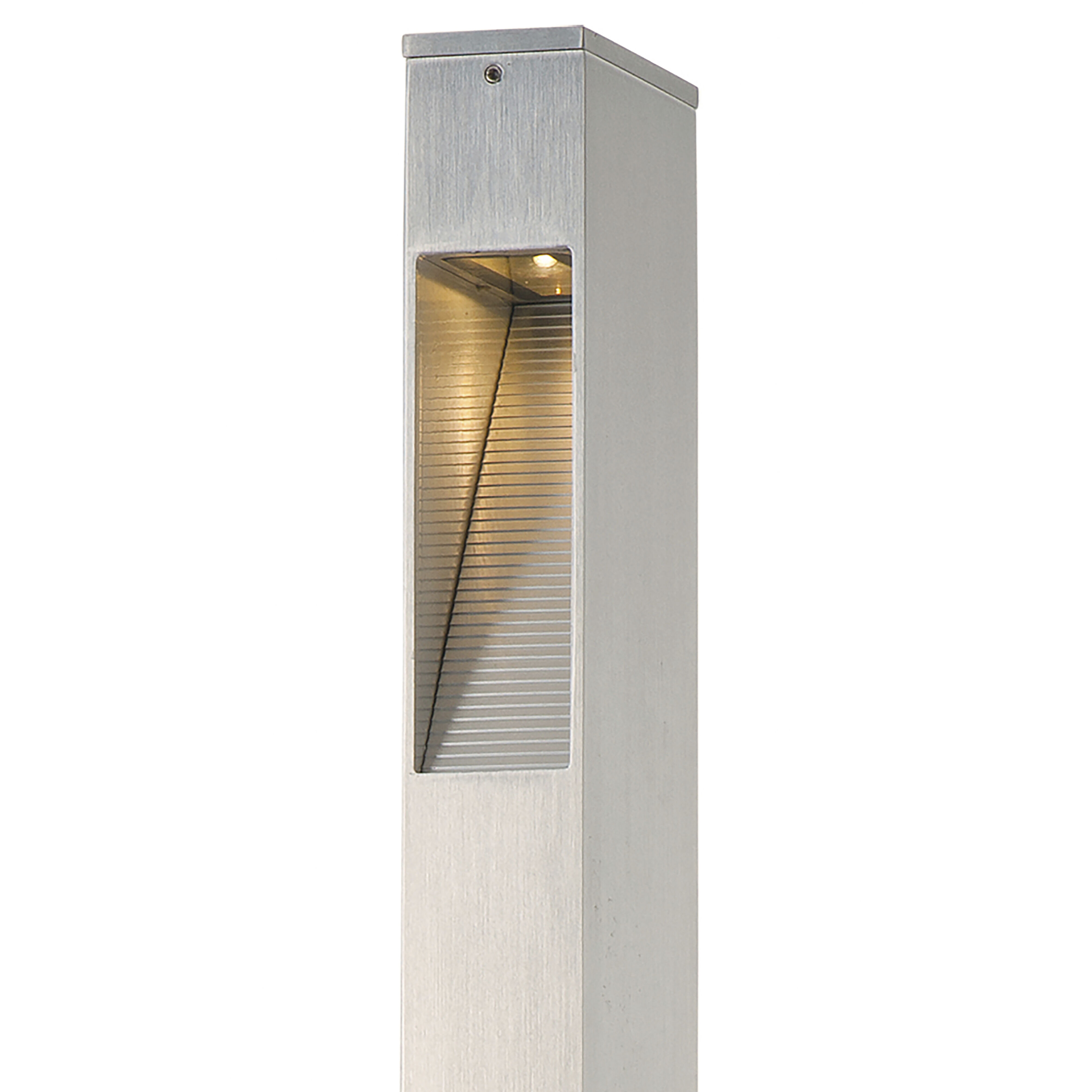 Alumilux Pathway 12 3 watt Satin Aluminum Outdoor Pathway Light