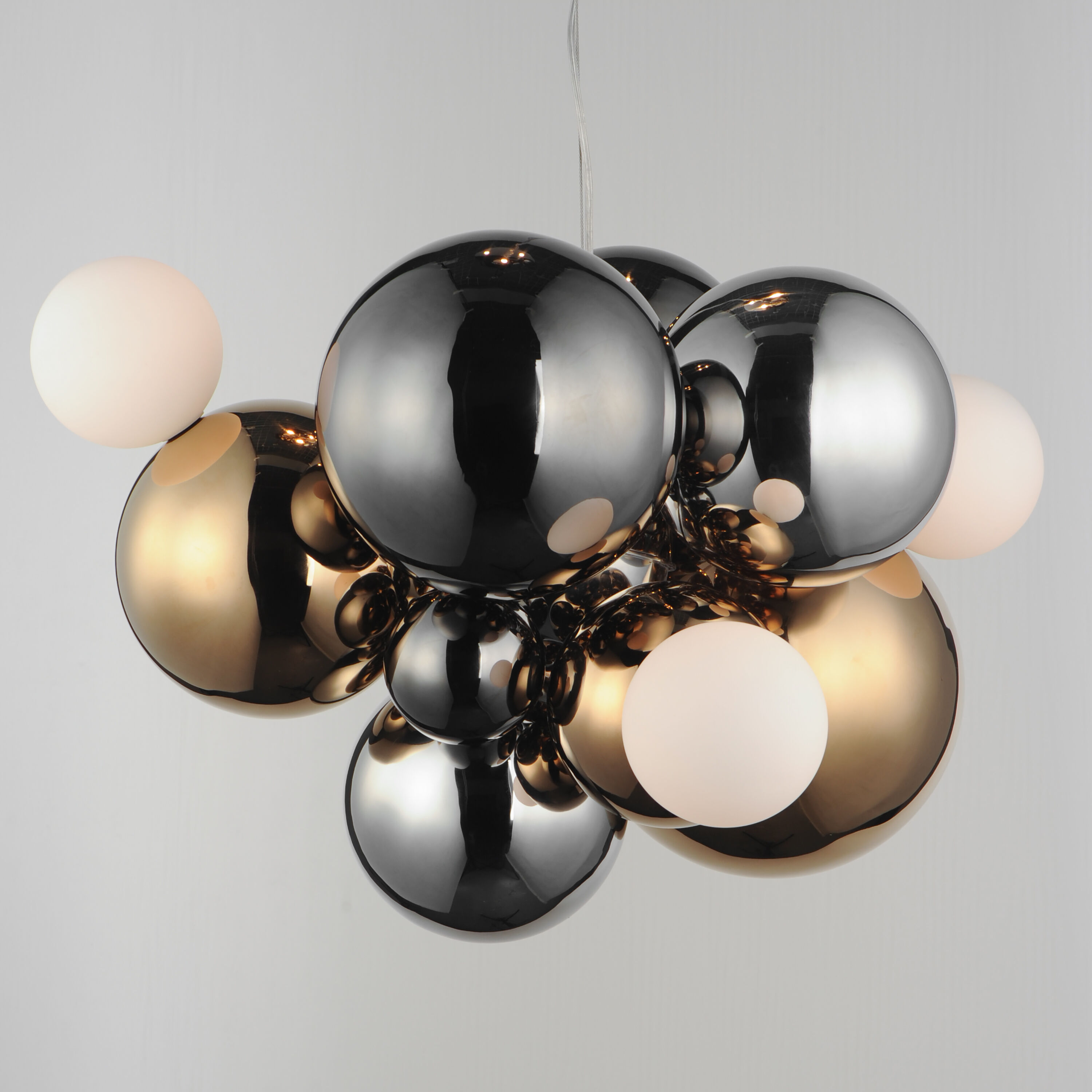 Stormy LED 21 inch Multi-Plated Multi-Light Pendant Ceiling Light