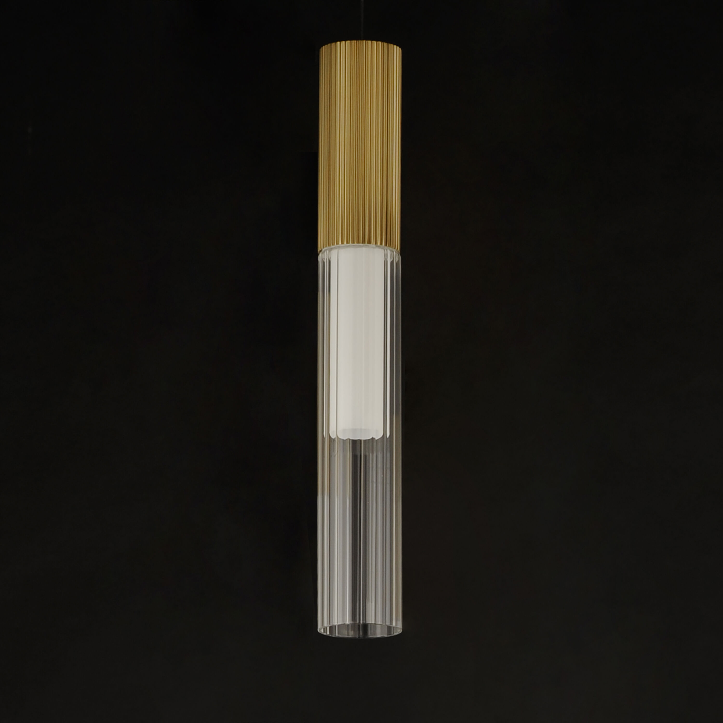 Reeds LED 2.25 inch Gold Single Pendant Ceiling Light