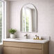 Elisse 36 X 24 inch Satin Nickel LED Mirror