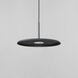 Berliner LED 13.75 inch Black Single Pendant Ceiling Light