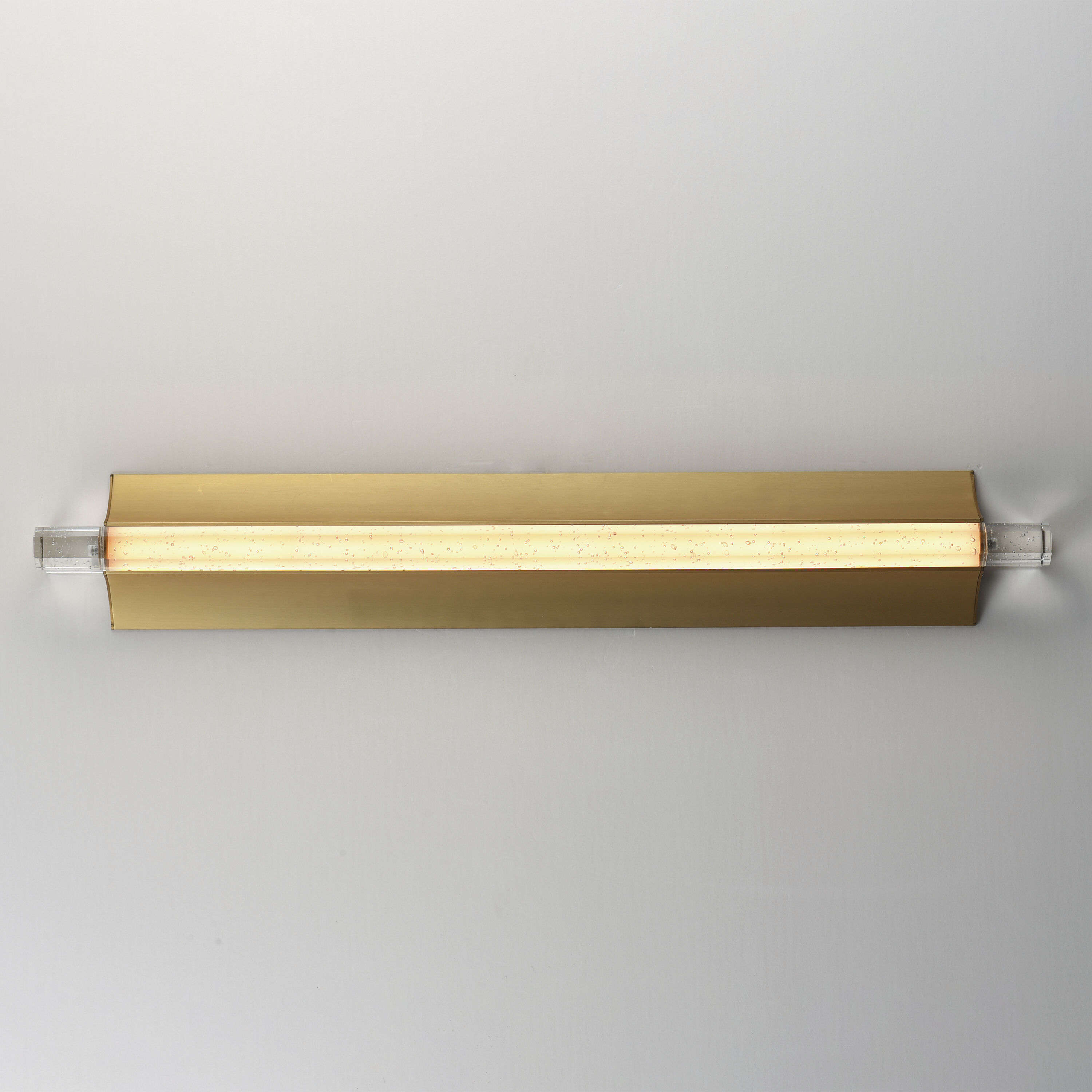 Hyperion LED 5 inch Gold ADA Wall Sconce Wall Light in Clear Crystal