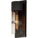Smokestack LED 16.75 inch Black Outdoor Wall Mount