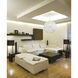 Brilliant 8 Light 16 inch Polished Chrome Pendant Ceiling Light