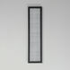 Highlander LED 6 inch Black Bath Vanity Wall Light