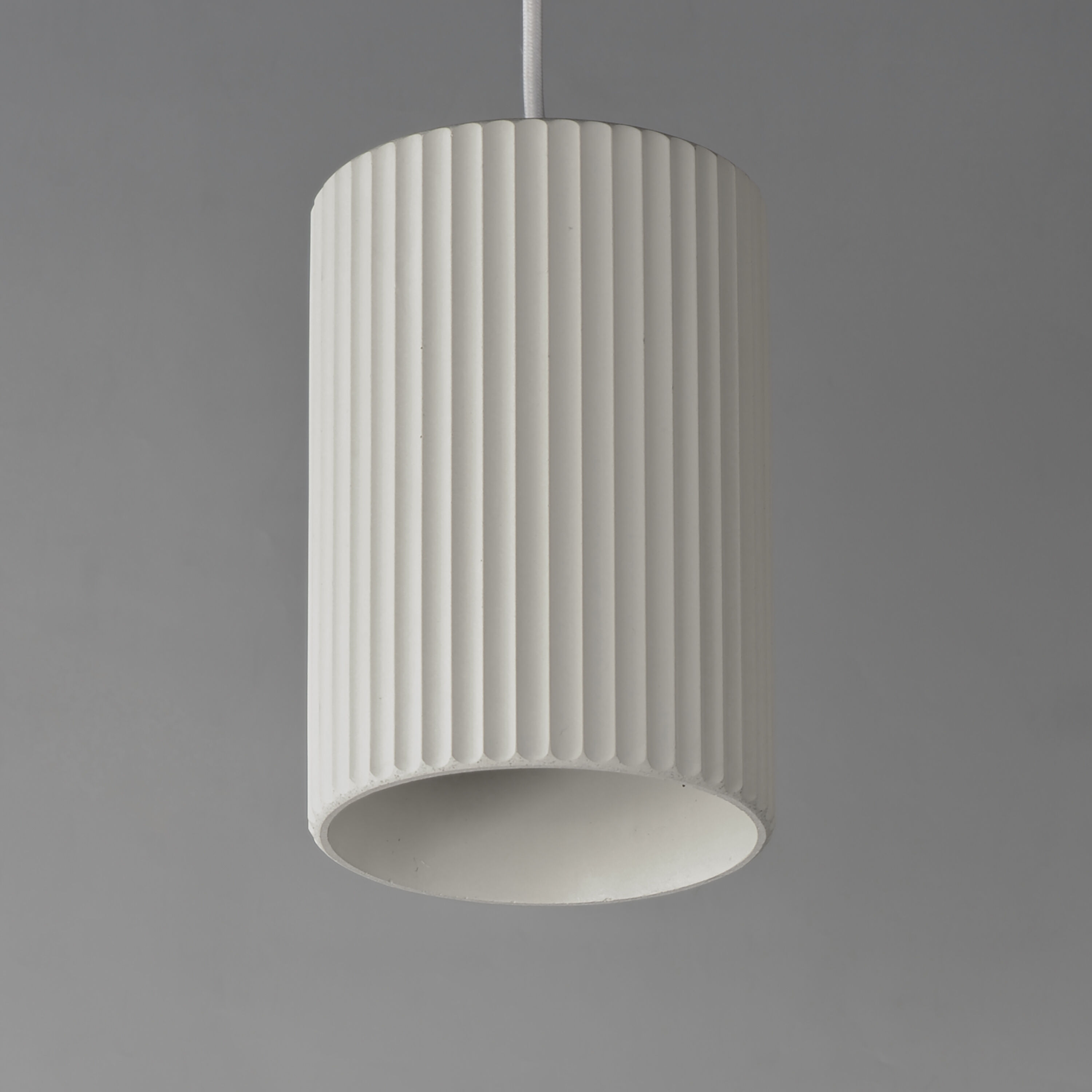 Souffle LED 5.75 inch Chaulk White Single Pendant Ceiling Light