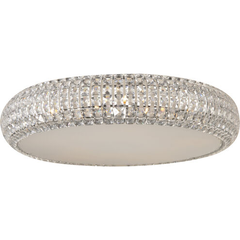 Bijou 4 Light 13 inch Polished Chrome Flush Mount Ceiling Light