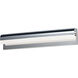 Waterfall LED 24 inch Polished Chrome Bath Vanity Light Wall Light