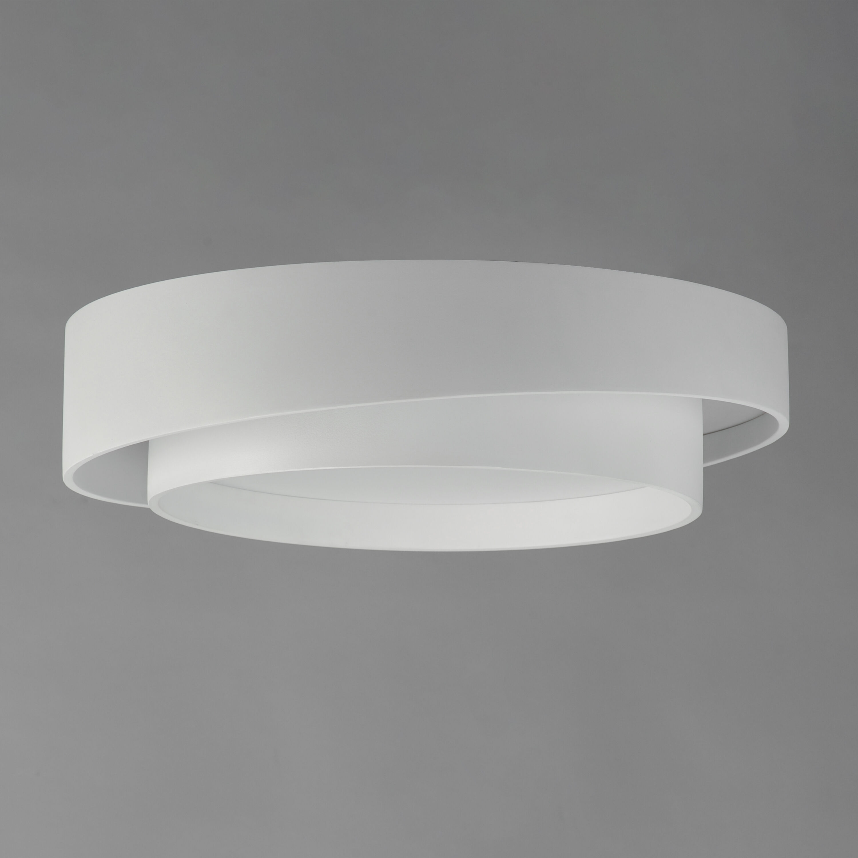 Ziggurat LED 19.75 inch White Flush Mount Ceiling Light