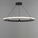 Nodes LED 32 inch Black Ring Pendant Ceiling Light