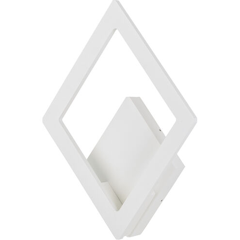Alumilux Rhombus LED 14.25 inch White Outdoor Wall Sconce