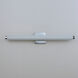 Soprano LED 24 inch Polished Chrome Bath Vanity Light Wall Light