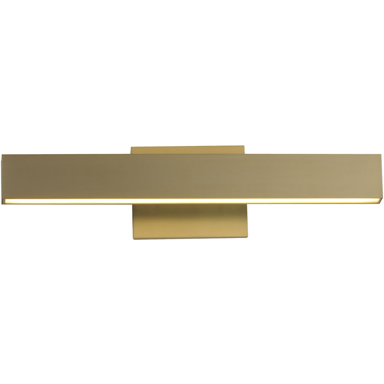 Alumilux Sideline LED 18 inch Satin Brass Bath Vanity Wall Light